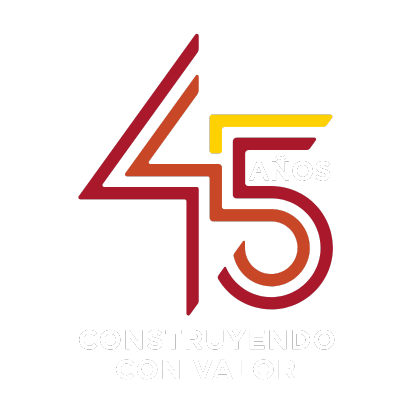 Logo 45 años